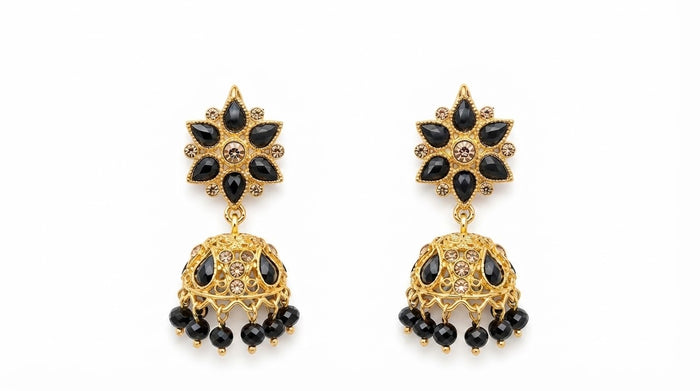 Floral Jhumka