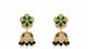 Floral Jhumka