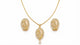 Royal Leaf Pearl Jewelry Set