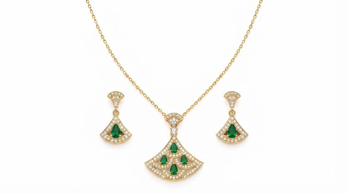 Royal Emerald Grace Set